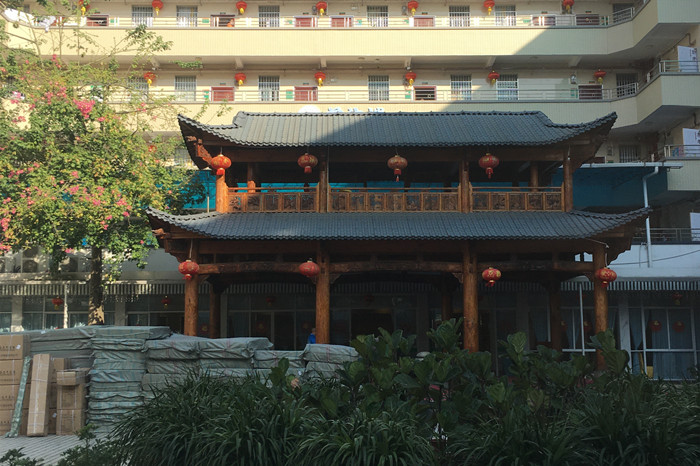 頤年養(yǎng)老院防撞扶手、無障礙扶手案例 (4)